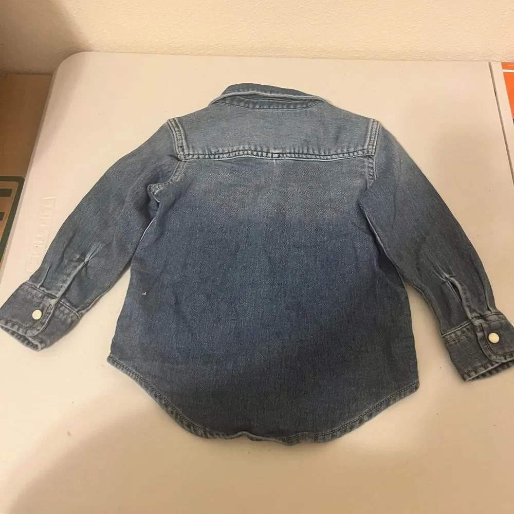Baby GAP Kids Blue Denim Shirt